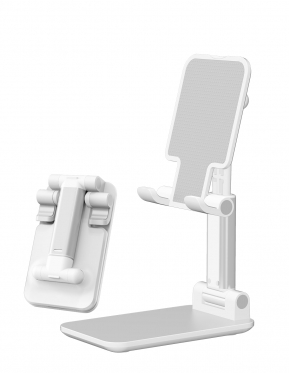 Telefono laikiklis Devia Desktop Tablet phone stand white