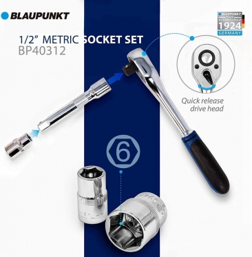 Lizdų ir įrankių komplektas Blaupunkt BP40312
