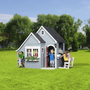 Medinis žaidimų namelis "Step2 Wiosenny Backyard Discovery", 335,5 x 210,5 x 265,5 cm