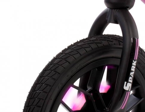 Balansinis dviratis "Spark QPlay", Ø 30 cm (rožinis)
