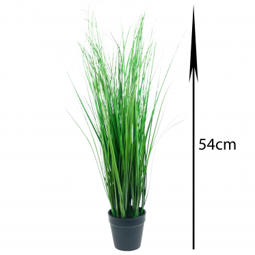 Dirbtinė žolė vazone, 54 cm