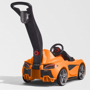 McLaren mašinėlė - paspirtukas su rankenėle "Step2", oranžinė
