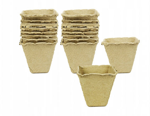 Daiginimo vazonų rinkinys, 6 x 6 cm (18 vnt)