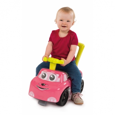 "Smoby" mašinėlė - paspirtukas "Ride On", 40 x 54 x 27 cm (rožinė)