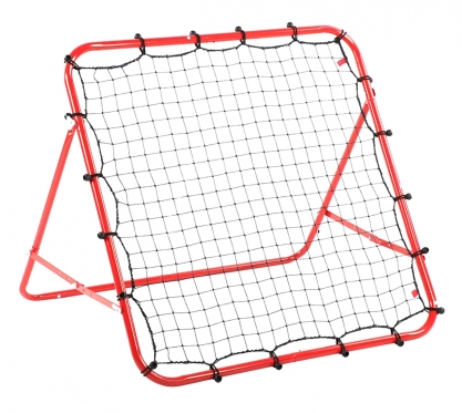 Futbolo treniruočių rėmas su elastiniu tinklu, 100 x 100 cm