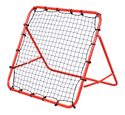 Futbolo treniruočių rėmas su elastiniu tinklu, 100 x 100 cm