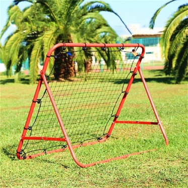 Futbolo treniruočių rėmas su elastiniu tinklu, 100 x 100 cm