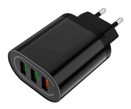 "Quick Charge 3.0" 3 USB šakotuvas