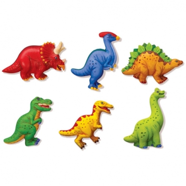 3D modelių ir spalvinimo rinkinys "Dinozaurai"