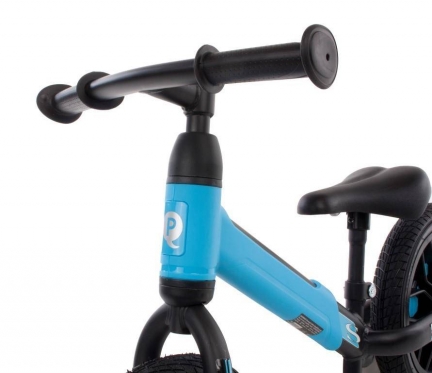 Balansinis dviratis "Spark QPlay", Ø 30 cm (mėlynas, juodas)