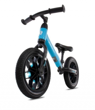 Balansinis dviratis "Spark QPlay", Ø 30 cm (mėlynas, juodas)