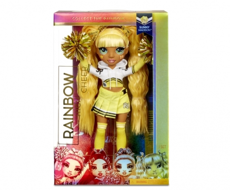"Rainbow High" lėlė "Sunny Madison regbio komandos šokėja", 29 cm