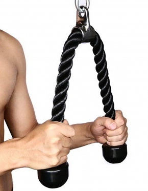 Treniruoklio virvė tricepsui, 70 cm