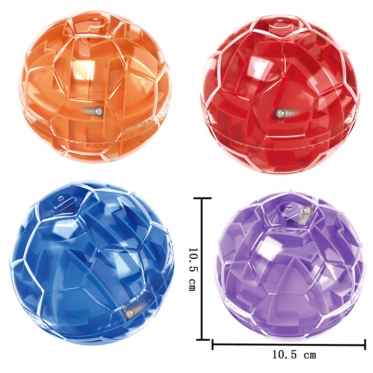 3D žaidimas - labirintas "Maze-Ball", Ø 10,5 cm (raudonas)