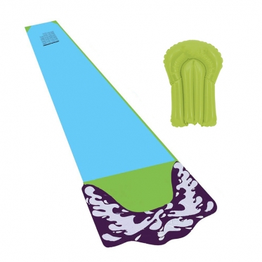 Vandens čiuožykla, 480 cm (violetinė, žalia, mėlyna)