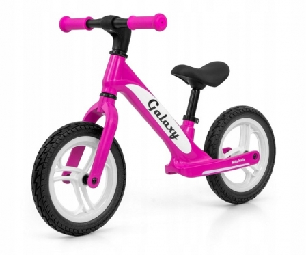 Balansinis dviratis "Milly Mally Galaxy", Ø 30 cm (rožinis)