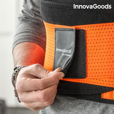 Korekcinis diržas nugarai sportuojantiems ar dirbantiems fizinį darbą "InnovaGoods", (XL dydis)