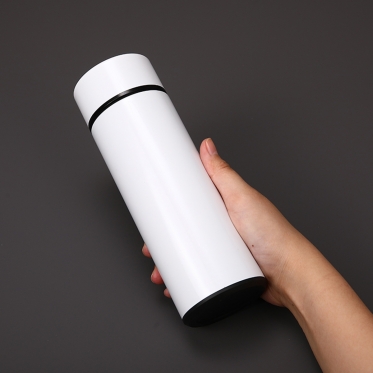 Termosas su LCD ekranėliu "Smart", 500 ml (baltas)