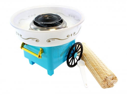 Cukraus vatos gaminimo aparatas (mėlynas)