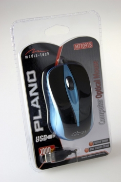 Optinė pelė Media-Tech MT1091B, mėlyna