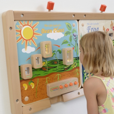 "Augalų gyvavimo ciklas" edukacinė lenta "Masterkidz"