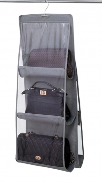 Pakabinama rankinukų lentyna, 34 x 115 x 31 cm (pilka)