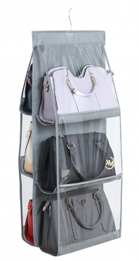 Pakabinama rankinukų lentyna, 34 x 115 x 31 cm (pilka)