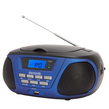 Radijo ir CD imtuvas Aiwa BBTU-300BL (mėlyna)