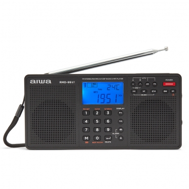 Nešiojamas radijas Aiwa RMD-99ST (juoda)