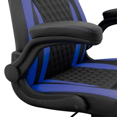 Žaidimų kėdė White Shark Gaming Chair Dervish K-8879 (juoda, mėlyna)