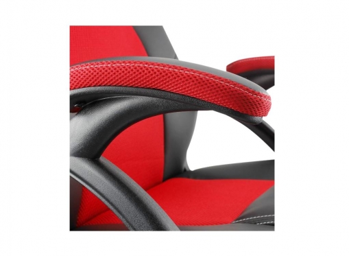 Žaidimų kėdė White Shark Gaming Chair Kings Throne Y-2706 (juoda, raudona)