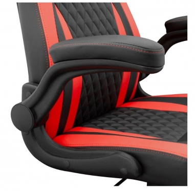 Žaidimų kėdė White Shark Gaming Chair Red Dervish K-8879 (juoda, raudona)