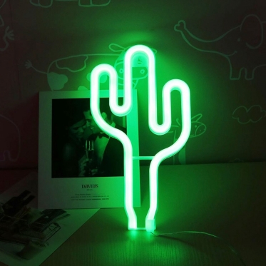 Dekoratyvinė LED lempa "Kaktusas"