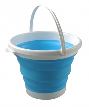 Silikoninis sulankstomas kibiras, 5 L