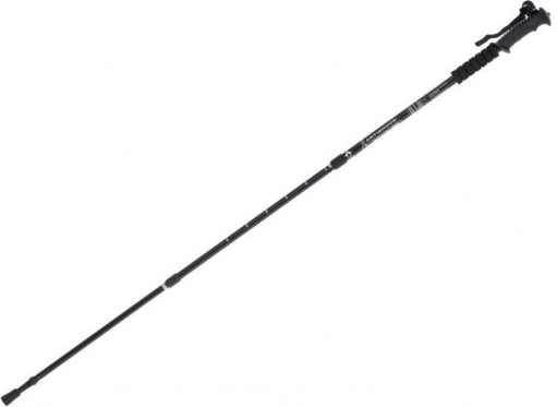 Šiaurietiško ėjimo lazda, 135 cm (juoda)