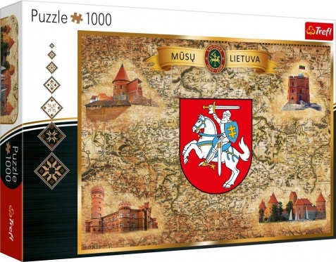 "Trefl" dėlionė "Vytis", 1000 dalių
