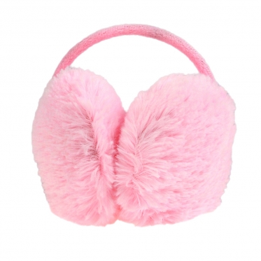 Šiltos žieminės ausinės (rožinės)