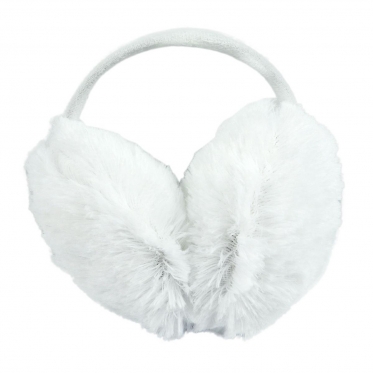 Šiltos žieminės ausinės (baltos)