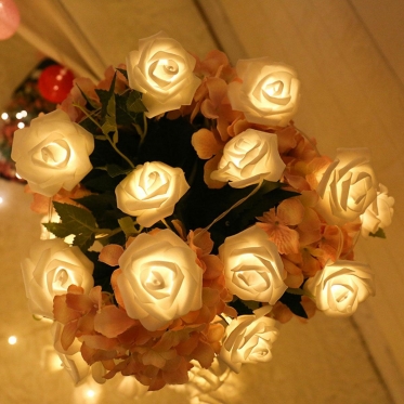 1,5 m 10 LED rožių šventinė girlianda