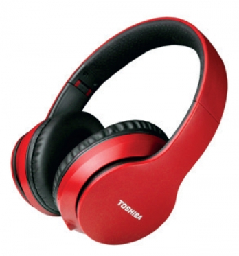 Belaidės ausinės Toshiba RZE-BT166H, raudonos