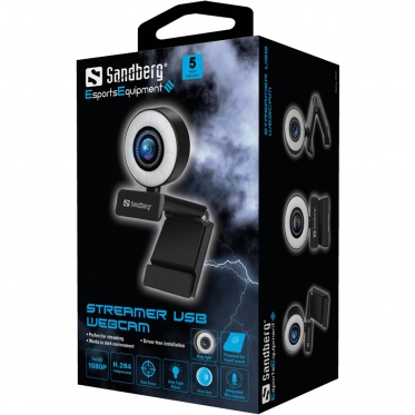 Kamera kompiuteriui Sandberg 134-21 Streamer USB Webcam