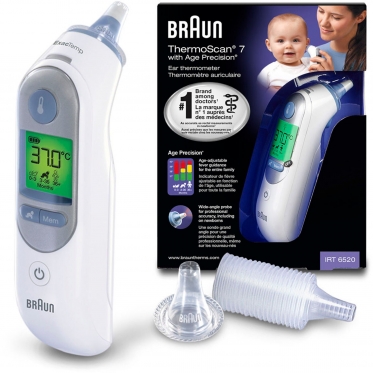 Ausų termometras Braun IRT6520WE ThermoScan 7