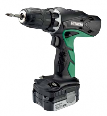 Akumuliatorinis suktuvas - gręžtuvas Hitachi DS 14DCL 13mm 14.4V