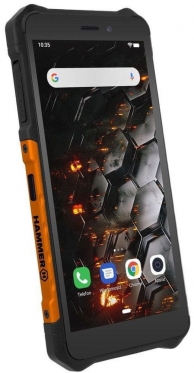 Mobilusis telefonas MyPhone Hammer Iron 3 LTE Dual, oranžinė