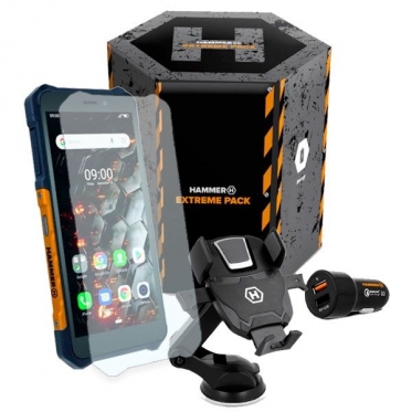 Mobilusis telefonas MyPhone Hammer Iron 3 LTE Dual, oranžinė