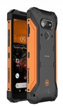 Mobilusis telefonas MyPhone Hammer Explorer Pro Dual, oranžinis