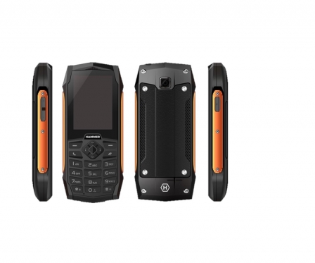 Mobilusis telefonas MyPhone Hammer 3 Dual Sim, oranžinis
