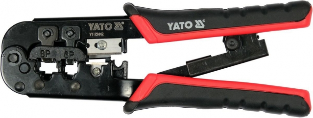 Įrankis RJ45 RJ11 kabeliams YATO