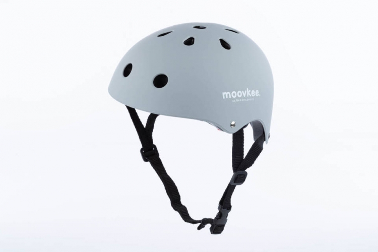 Dviračio šalmas - YF-1 - MOOVKEE - MATT - GREY - 48-55 dydis