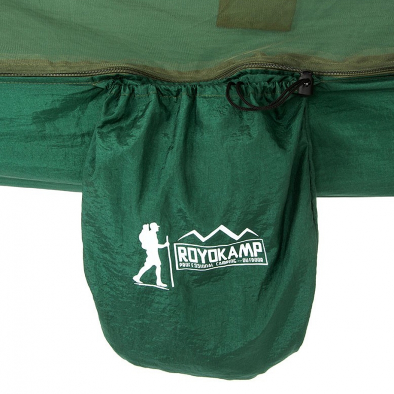 Hamakas su tinkleliu nuo uodų Royokamp 290x140cm 1031415